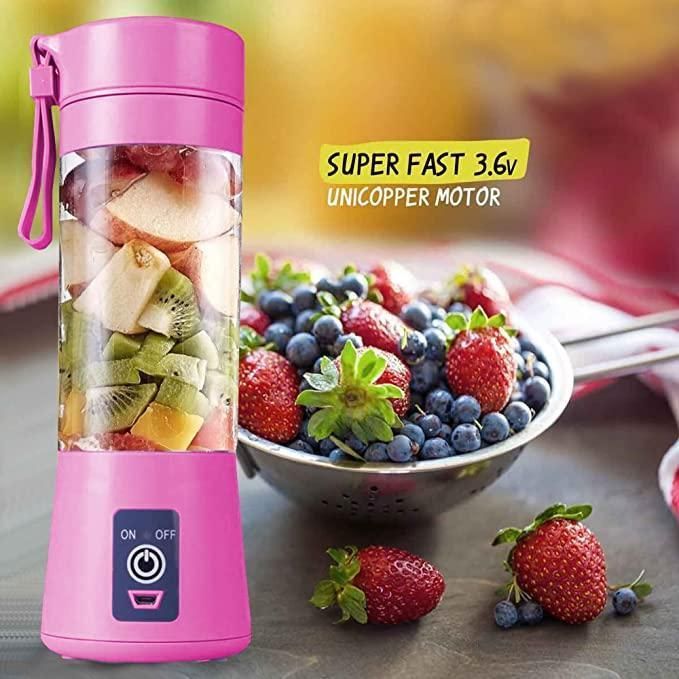 Portable Electric USB Juice Maker Bottle | Blender Grinder Mixer