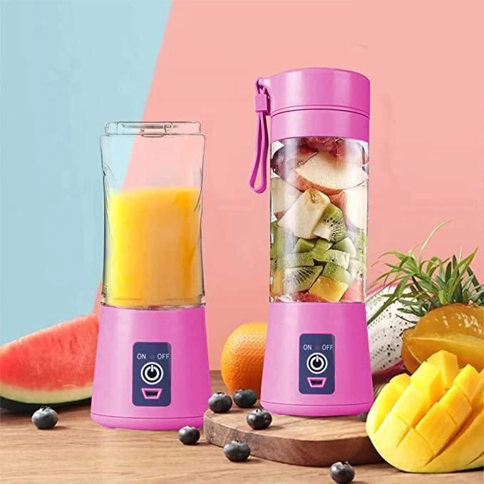 Portable Electric USB Juice Maker Bottle | Blender Grinder Mixer